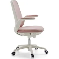 HJH Office Swivelo Stoff Rosa