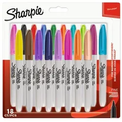 1x18 Sharpie Permanentmarker F 18 Farben