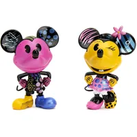 Jada Toys Mickey&Minnie Designer 4" Fig. Twin Pack