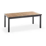 Niehoff Nantes Ausziehtisch 180/240 x 100 x 76 cm Schwarz/Braun/Grau