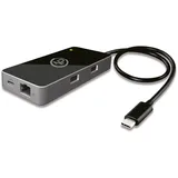 NPO Typ-C Universal-Dockingstation Kompatibel mit Thunderbolt 3-Port und benutzerdefinierten USB-C-Systemen + Unterstützt das Aufladen von Laptops