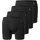 SCHIESSER Retro Boxer schwarz L 4er Pack