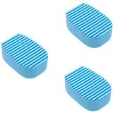 BCOATH 3 Stücke Silikon Waschbrett Mini Handheld Wäsche Waschbrett Schrubber Bürste Für Haushalt Reinigung Kleidung Waschen Bürste