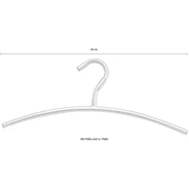 INOSIGN Kleiderbügel INOSIGN "TOPSELLER", grau (chromfarben), Metall, Kleiderbügel, Kleiderbügel, (3 Stck.)