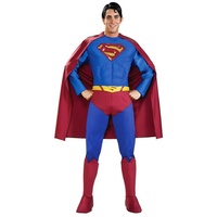Rubie ́s Kostüm Superman Returns Deluxe, Original lizenziertes Kostüm zu dem Warner Bros. Film “Superman Ret blau XL