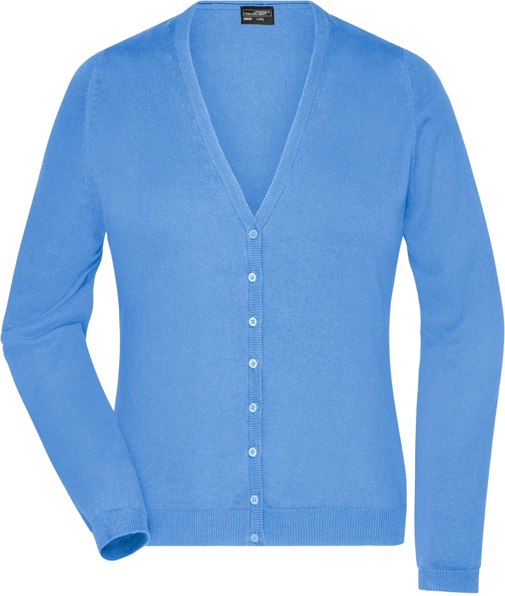 Damen Strickjacke - Farbe blau - Größe M