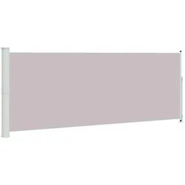 vidaXL Ausziehbar Seitenmarkise 500 x 180 cm grau 313407
