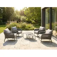 LC Garden Terrano Gartenmöbel-Set Dunkelgrau 6tlg. -