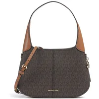 Michael Kors Alice Small Schultertasche Kunstleder Brown