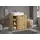 WELLTIME Waschbeckenunterschrank Amrum 90 x 79 x 53 cm Braun