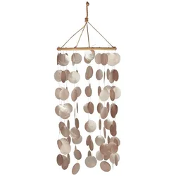IB Laursen Windspiel mit Strandmuscheln, Höhe 55, Ø 30 cm, Natur