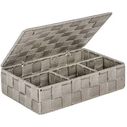 Wenko Badorganizer Adria klein mit Deckel - L/B/H ca. 17,00x26,00x7,50