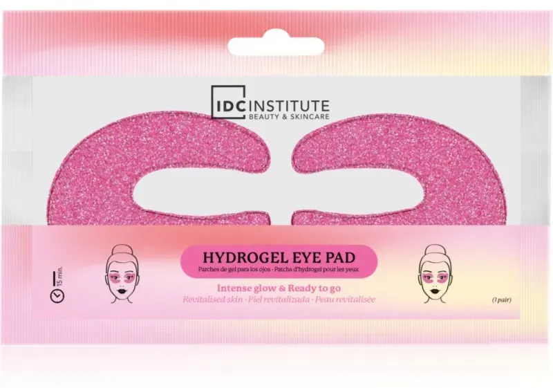 IDC Institute C Shaped Glitter Eye Pink Maske für die Augenpartien 1 St.