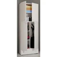 VCM Putzschrank Lona XXL in Weiß
