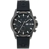adidas Expression Two Chrono Silikon schwarz 44 mm AOFH24521