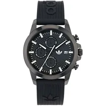 adidas Expression Two Chrono Silikon schwarz 44 mm AOFH24521