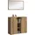 Möbel Boss STATION Garderobenkombination 106x192x37 cm braun