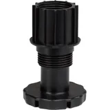 CAMAR Sockelverstellfuß Unico 48 x 45 mm Kunststoff schwarz