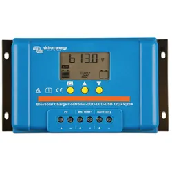 Victron BlueSolar Laderegler PWM DUO-LCD&USB 12/24V-20A