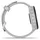 Garmin Forerunner 55 mit Silikonarmband steinweiß/schwarz