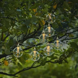 Star Trading LED Lichterkette Solar 2,45 m Klar Warmweiß