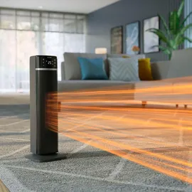 Philips Turmheizlüfter 2000 W schwarz/grau