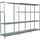 SCHULTE Regalwelt Schulte Set 1 Steckregal und 2 Anbauregale Verzinkt 180 cm x 260 x 50 cm