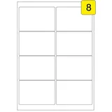Livepac-Office Adressetiketten 80 Etiketten Weiß 99,1 x 67 mm 10 Blatt