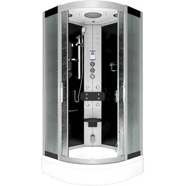 AcquaVapore Dampfdusche Duschtempel Sauna Dusche Duschkabine D46-53M3 90x90 cm ohne 2k Scheiben Versiegelung