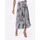CREATION L A-Linien-Rock Damen Floral Hellgrau 52