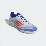 Adidas F50 League Football Boots Turf Fußballschuhe, Cloud White/Solar Red/Lucid Blue, 36 EU