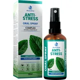 Anti Stress Spray – Schnelle Aufnahme – ganz ohne Tabletten – Ashwagandha, Rhodiola, Reishi & Schisandra – Für ruhigen Geist, Nerven & mentale Balance – Vegan, 30 ml (reicht für 1 Monat)