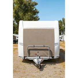 PRO PLUS Bugschutzplane für Wohnwagen 180 x 160 cm Grau