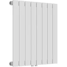 neu.haus Nore Flachheizkörper 600 x 600 mm 459 W weiß Mittelventil