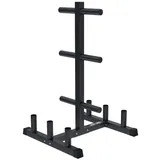 Gorilla Sports Hantelständer Olympia schwarz