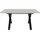 Mäusbacher Esstisch 210 x 75 x 0 cm schwarz
