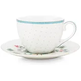 Pip Studio Jolie Dots Gold Tasse 0,28 l Gold
