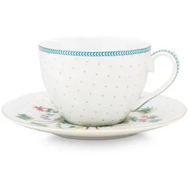 Pip Studio Jolie Dots Gold Tasse 0,28 l Gold