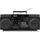 Medion P66538 Kassettenrecorder (Retro Ghettoblaster mit CD-Player, 80er, groß, USB, SD, CD, Kassetten MC, DAB+ Radio Teleskopantenne, Bluetooth, Kassettendeck, Aufnahmefunktion