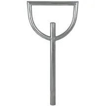 Trutzholm Fahrradständer Fahrradanlehnbügel 115 x 56 cm Ø 60 mm grau
