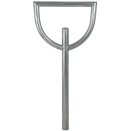 Trutzholm Fahrradständer Fahrradanlehnbügel 115 x 56 cm Ø 60 mm grau
