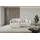 altdecor Ecksofa Cord 2-Sitzer Creme
