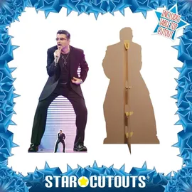 Star Cutouts Pappfigur George Michael singend 172cm