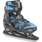 Roces Jokey Ice 3.0 dreng Schlittschuh, black-astro blue, 34-37 EU