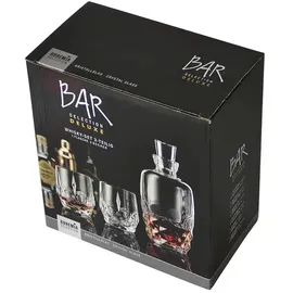 Bohemia Cristal Whisky-Set Sel.(Fl.1050ml)3tlg, Cocktailgläser, Transparent