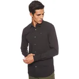 Tommy Hilfiger Original Stretch Slim Fit Langarmhemd Tommy Black XS