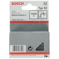 Bosch Professional Typ 52 Tacker-Klammern 6x12.3mm, 1000er-Pack (2609200204)