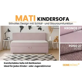 dein schlaf 24 Mati 100 x 200 cm H3 Rosa