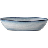Bloomingville Sandrine Schale aus Steingut in der Farbe Blau,
