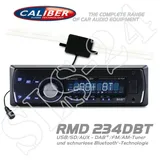 Caliber RMD234DBT Radio USB SD AUX DAB+ FM AM-Tuner Bluetooth Autoradio+ Antenne